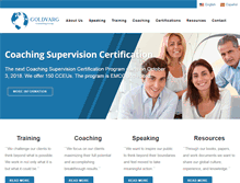 Tablet Screenshot of goldvargconsulting.com